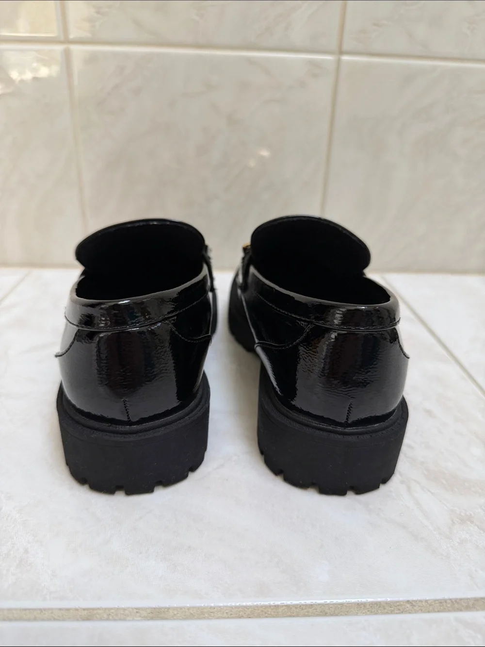 Girls chunk loafers size 13